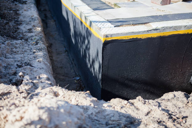 Professional Waterproofing technician working in Avoca, NY